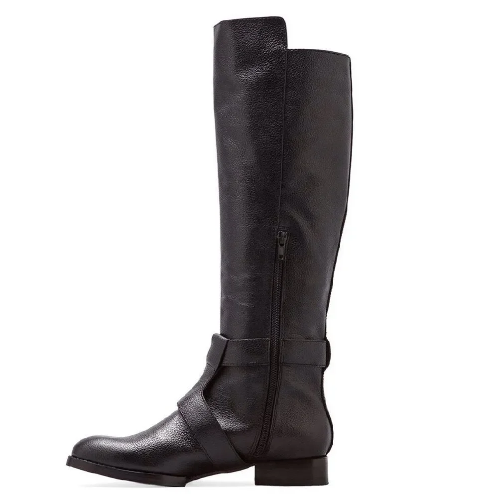 Kelsi Dagger Karavan Leather Boot in Black 7